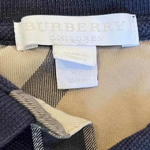 BURBERRY Pique Cotton Polo Shirt - Picture 7 of 10